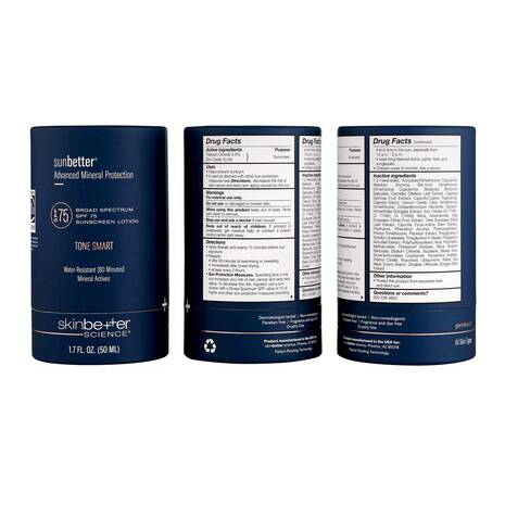 SkinBetter sunbetter TONE SMART SPF 75 Sunscreen Lotion 50 ml